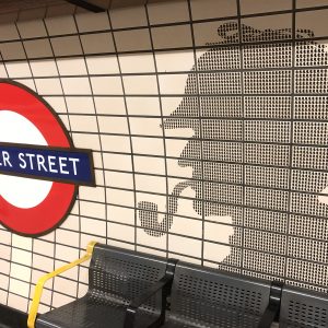 Baker Street underground station